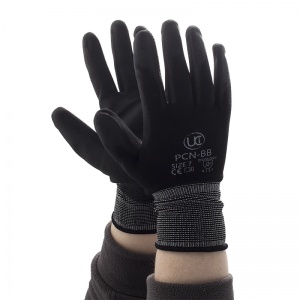 UCi Black Nylon Handling Gloves PCN-B